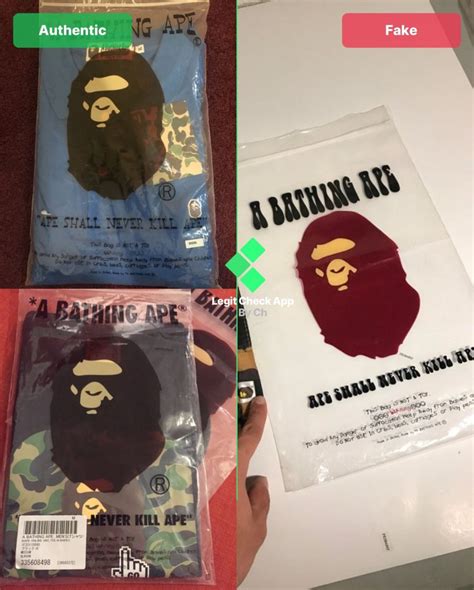 real vs fake bape bag|rep bape hoodies legit.